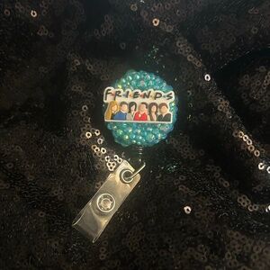 Custom Rhinestone Bling Badge Reels